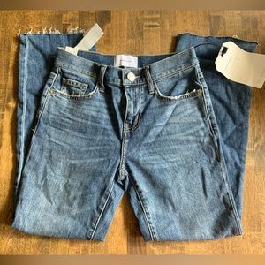 BNWT Current/Elliot The Kick Cropped Jeans Size 25